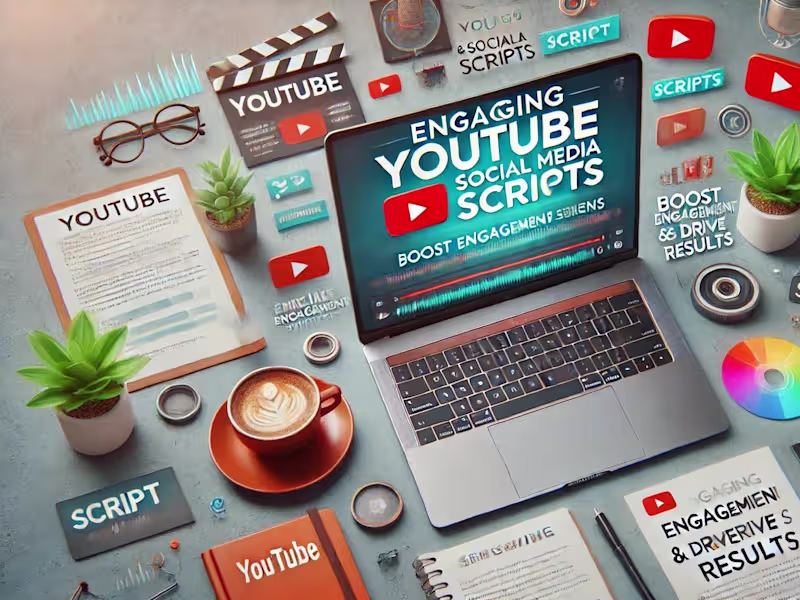 Cover image for Social media and YouTube scripting