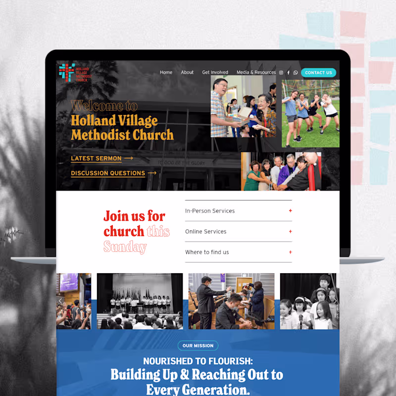 Cover image for Holland Village Methodist Church