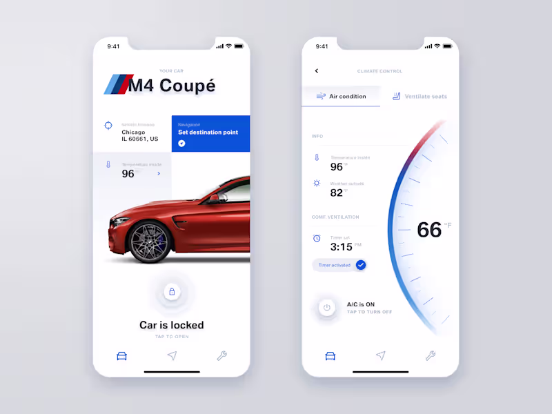 Cover image for BMW Connected App Concept