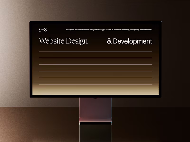Cover image for Website Design & Development