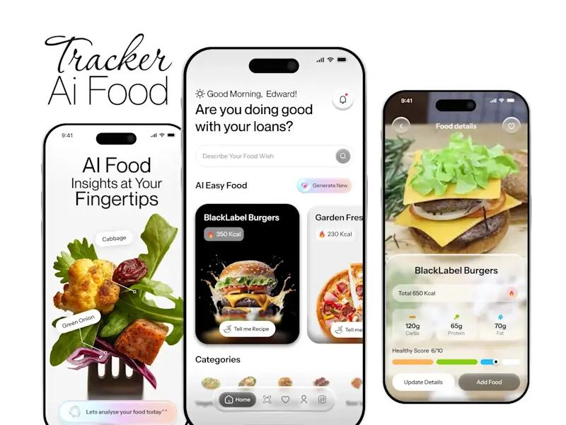 Cover image for AI FOOD TRACKER