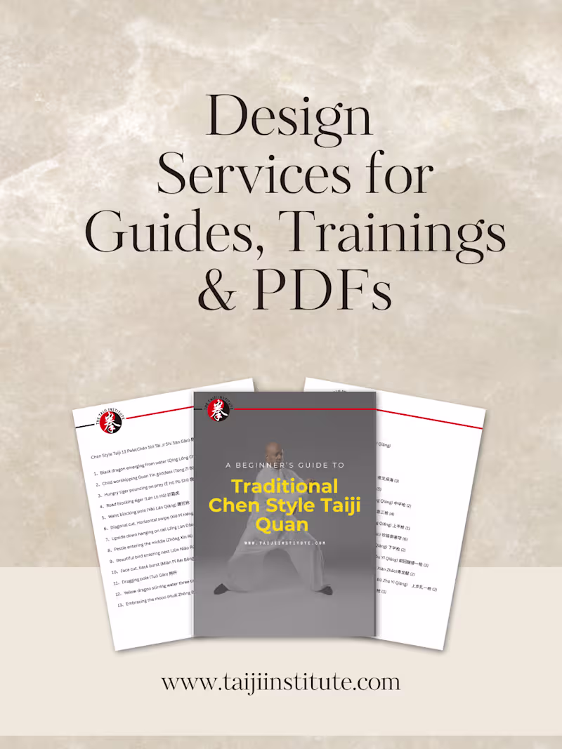 Cover image for Design Services for Guides, Trainings, & PDFs