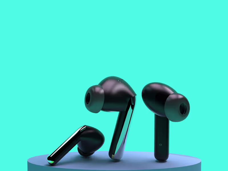 Cover image for 3D CAD Modeling of QCY Melobuds Pro Earbuds