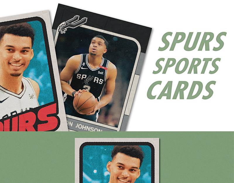 Cover image for San Antonio Spurs Sports Cards :: Behance