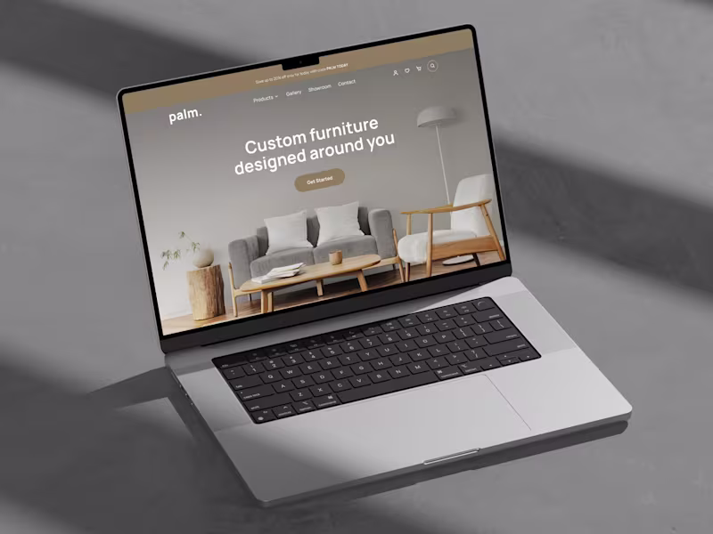 Cover image for Palm furniture customs platform