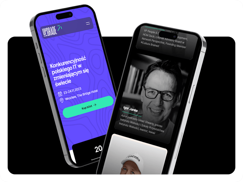 Cover image for UPGRADE’23 - Captivating Landing Page for Tech Congress