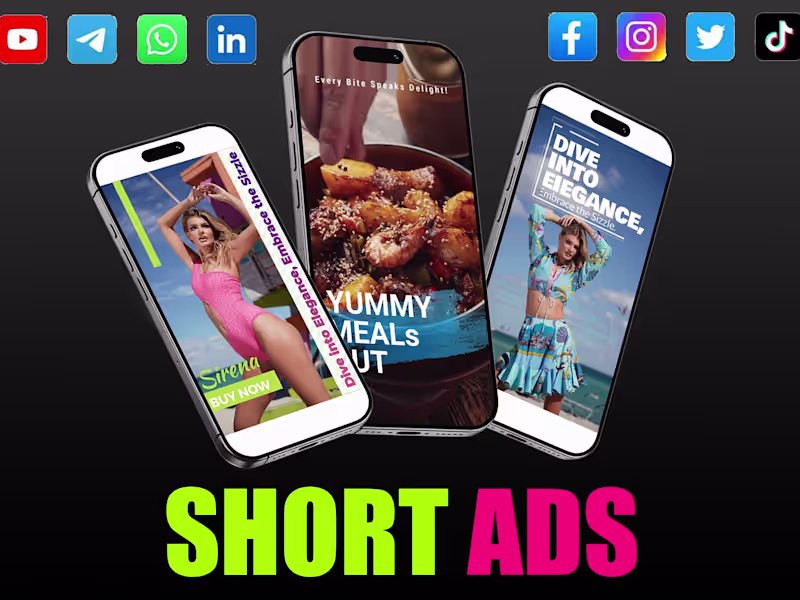 Cover image for Social Media Video Ads - YouTube, Facebook, Instagram & Twitter