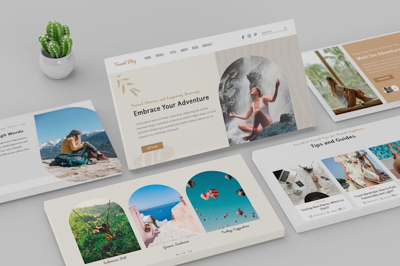 Cover image for Landing Page Design in Figma  | Travel Blog Website
