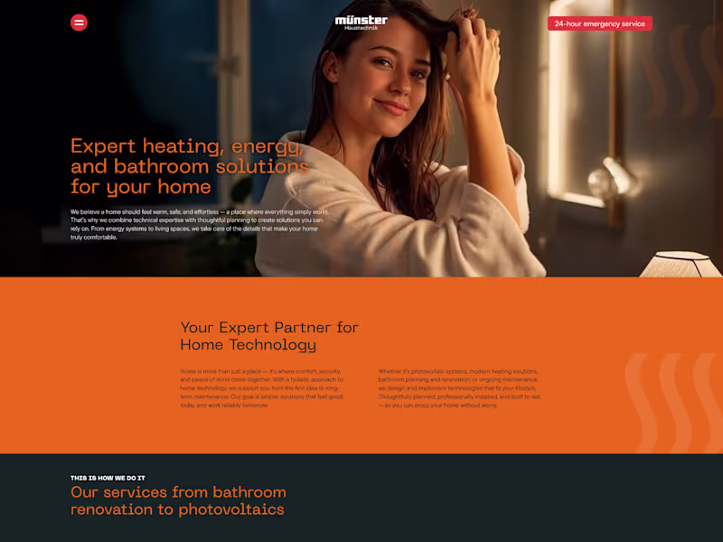 Cover image for In the middle of a website project for a home technology com...
