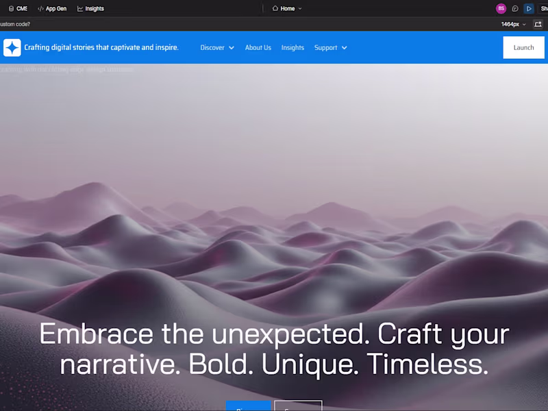 Cover image for Website Design With a Little Spark + a Lot of Style