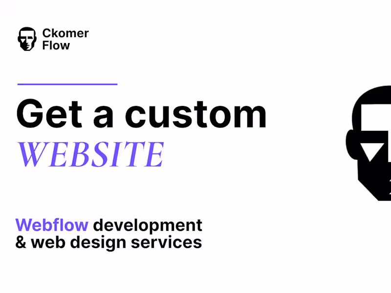 Cover image for Web design & Webflow Development 