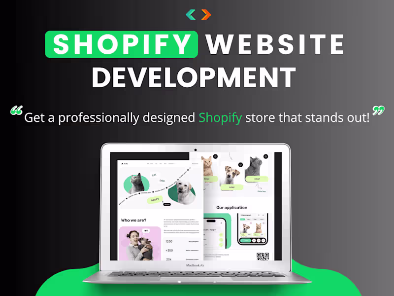 Cover image for Professional Shopify Store Design and Development Services