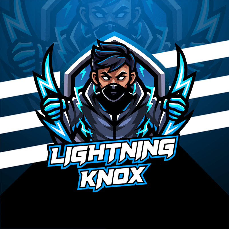 Cover image for Lightning Knox Gaming Logo Designed