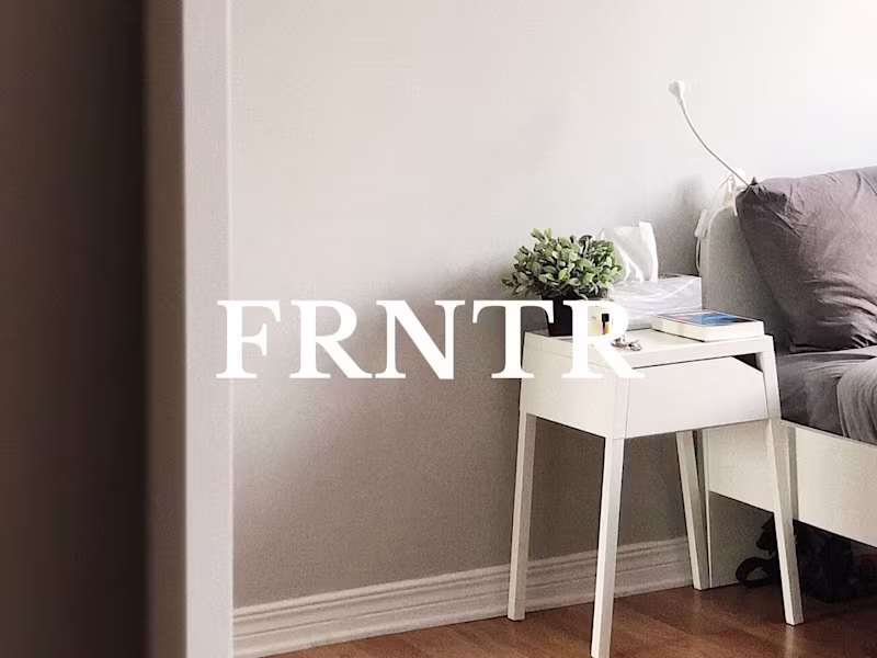 Cover image for FRNTR - a furniture gallery