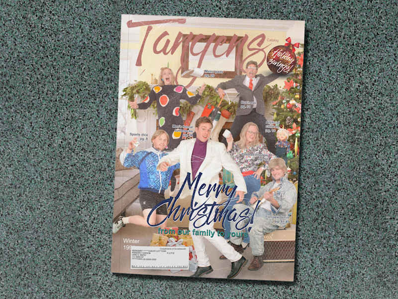Cover image for Vintage Catalog: A Nostalgic Holiday Card