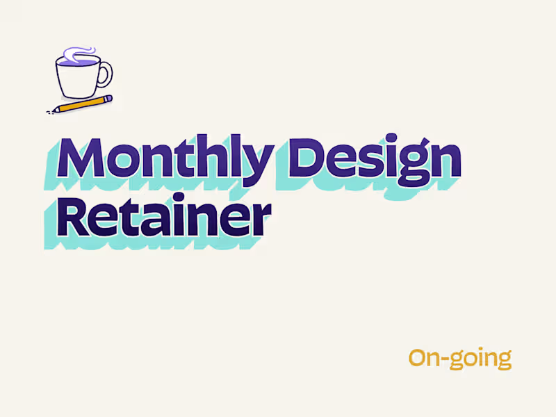 Cover image for Design Retainer