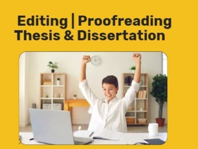 Cover image for  Editing| Proofreading | Thesis & Dissertation