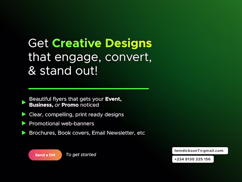 Cover image for Flyers, Posters, Banners & More — Visuals That Drive Action