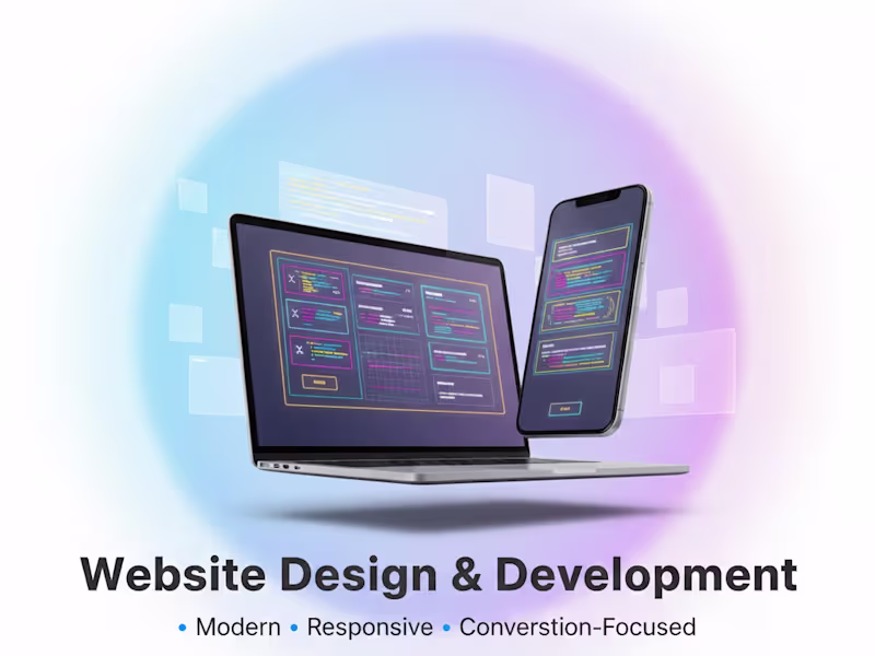 Cover image for Website Design & Development