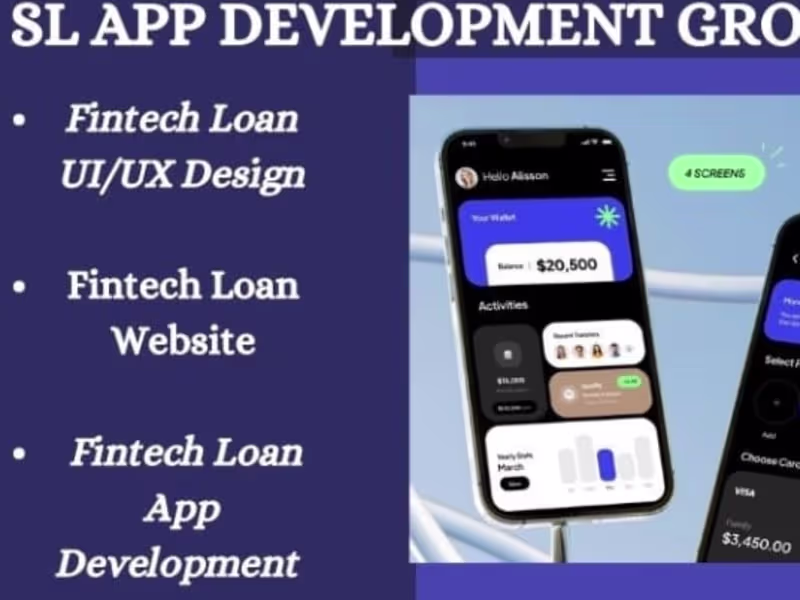 Cover image for I will develop top notch fintech app,finance app,loan app