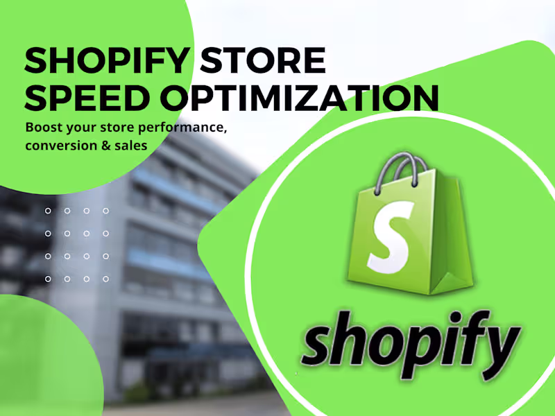 Cover image for Shopify Store speed optimization - PageSpeed insight & Gtmetrix