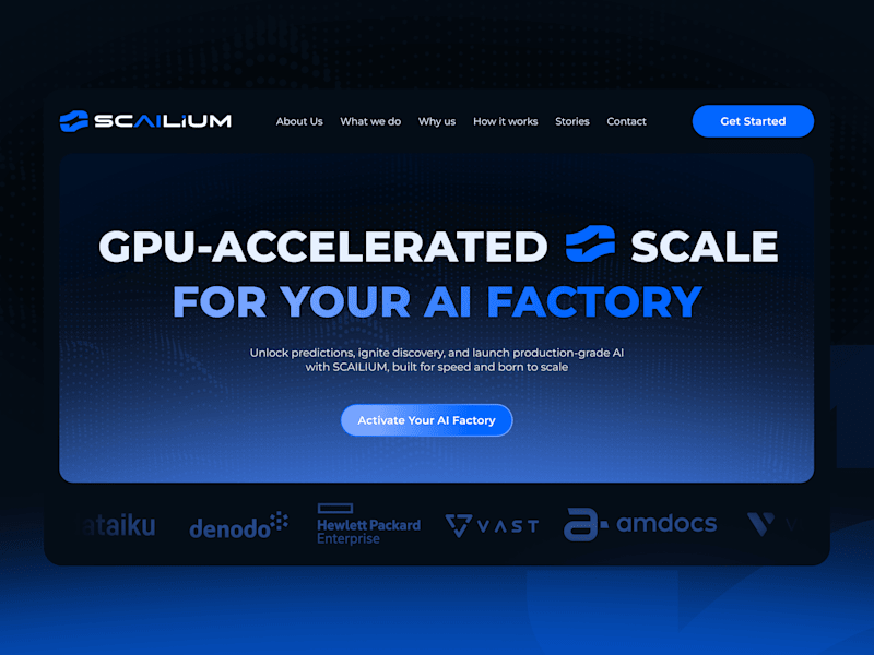 Cover image for SCAILIUM Website Rebranding and Redesign