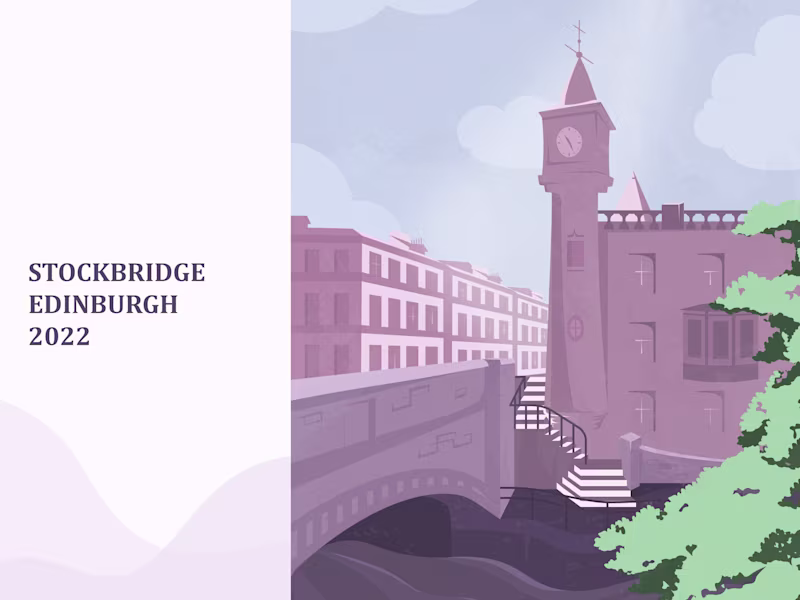 Cover image for Edinburgh's musical festival vintage poster