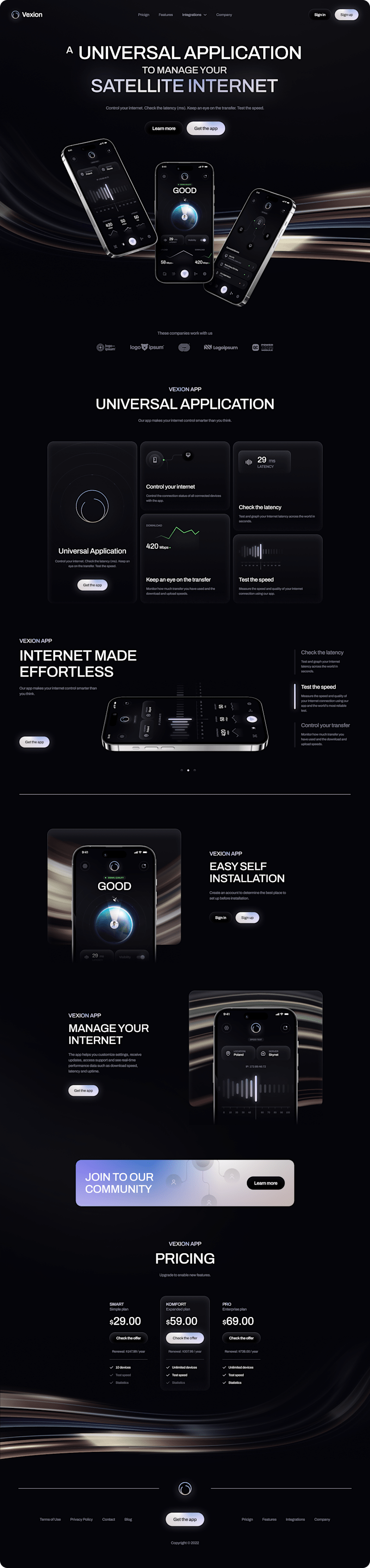 Cover image for Website Design for Satellite Internet