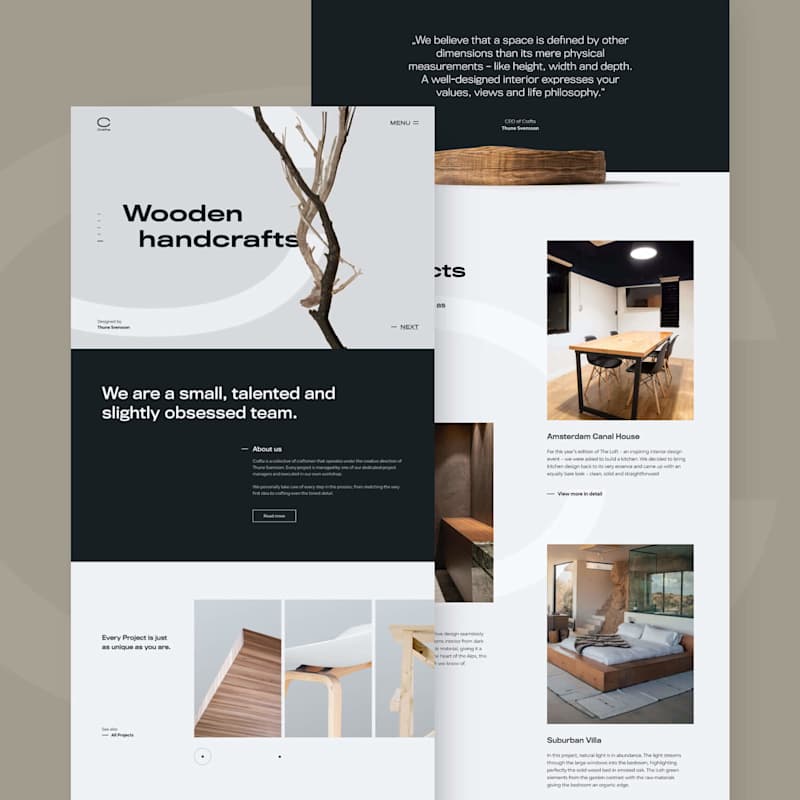 Cover image for Crafta Wooden Handcrafts