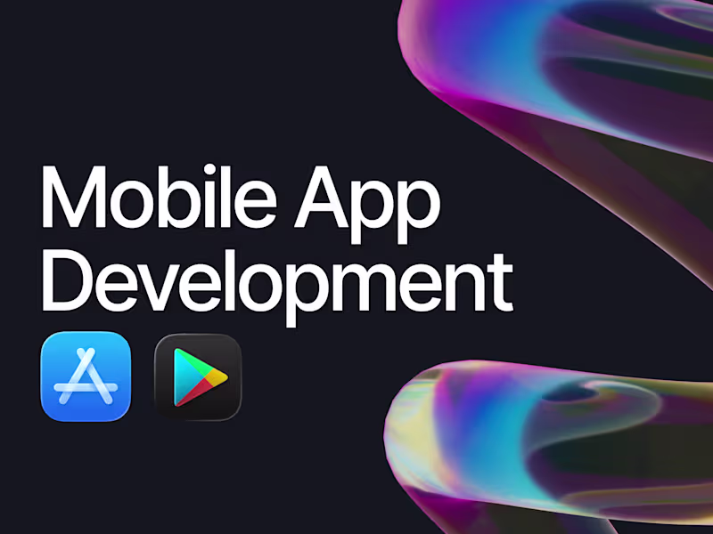 Cover image for Mobile App Development - Android & IOS