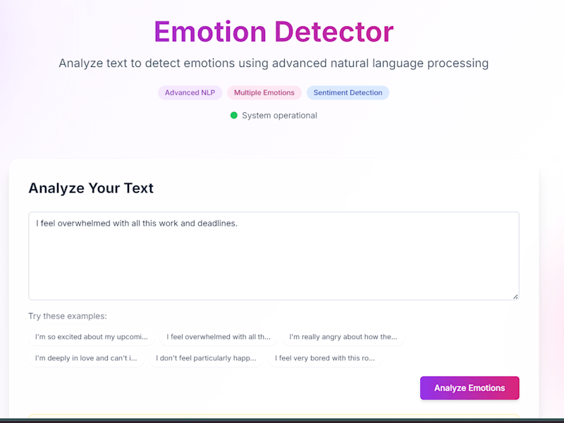 Cover image for Text Emotion Detector
