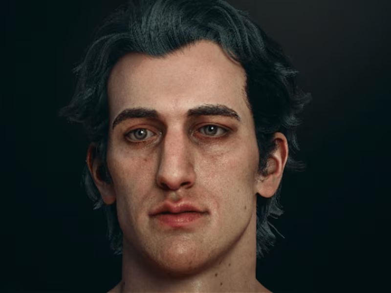 Cover image for 3D Character model, 