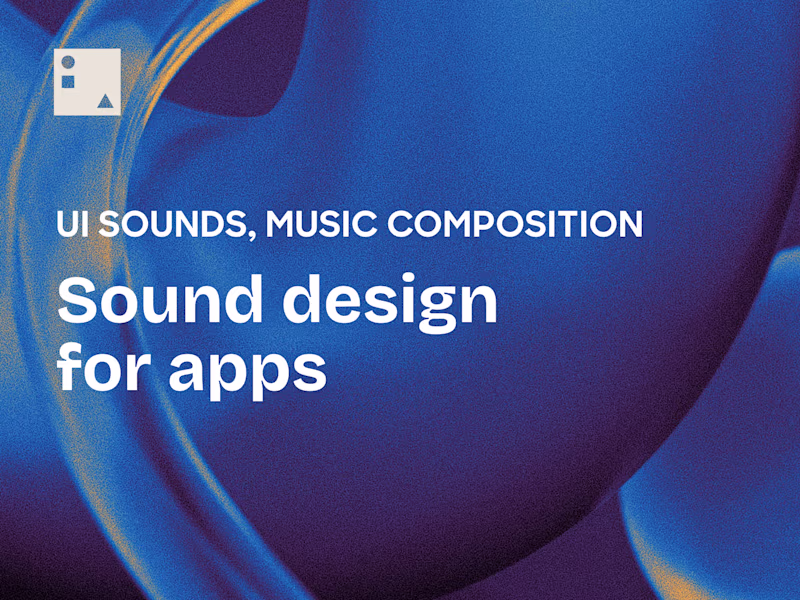 Cover image for Sound Design for Apps