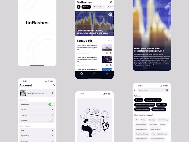Cover image for NewsFlash – Short News App