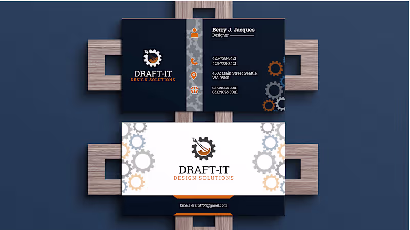 Cover image for Draft-IT logo presentation :: Behance