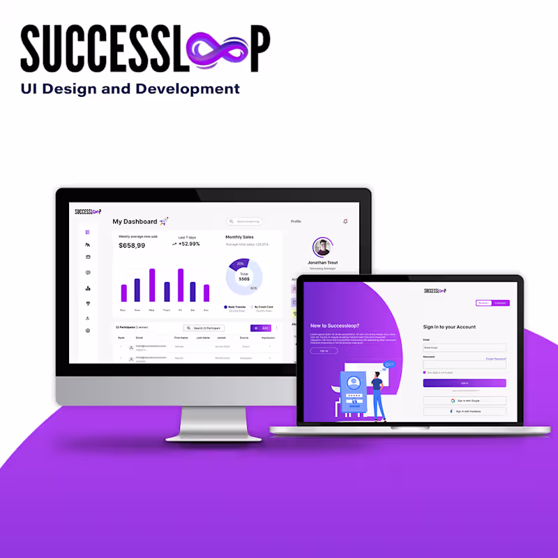 Cover image for Referral Marketing Platform Development for SuccessLoop