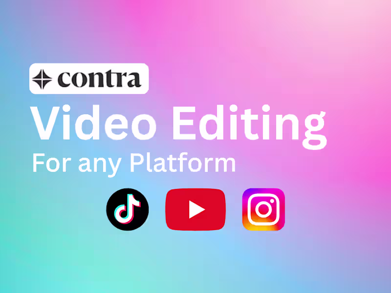 Cover image for Video Editing For any Platform.