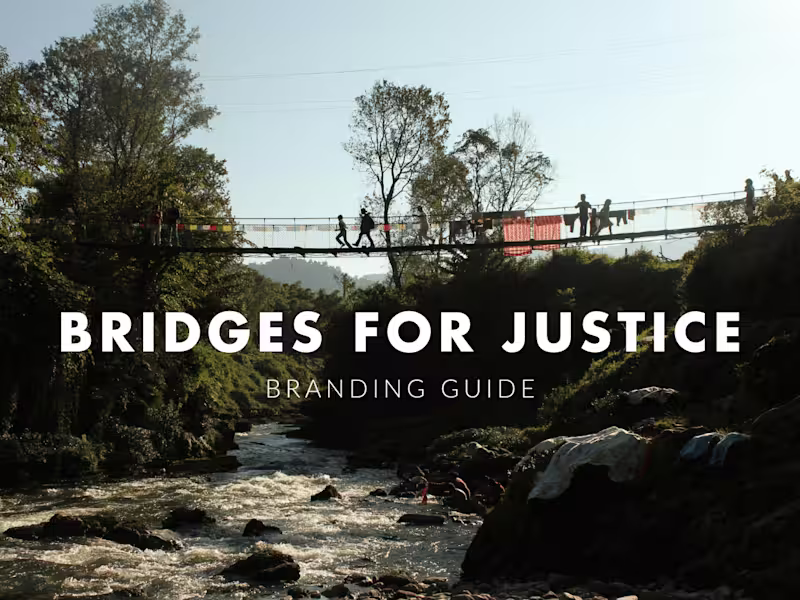 Cover image for Bridges For Justice - Branding