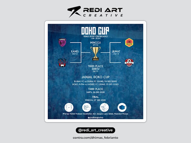 Cover image for Design Sosial Media Football Competition
