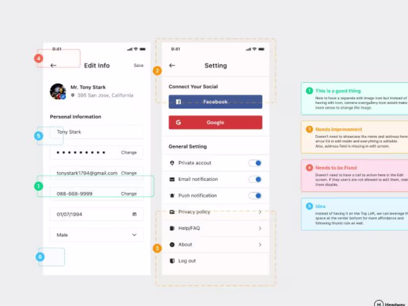 Cover image for Web and app- UX/UI audit and suggestions