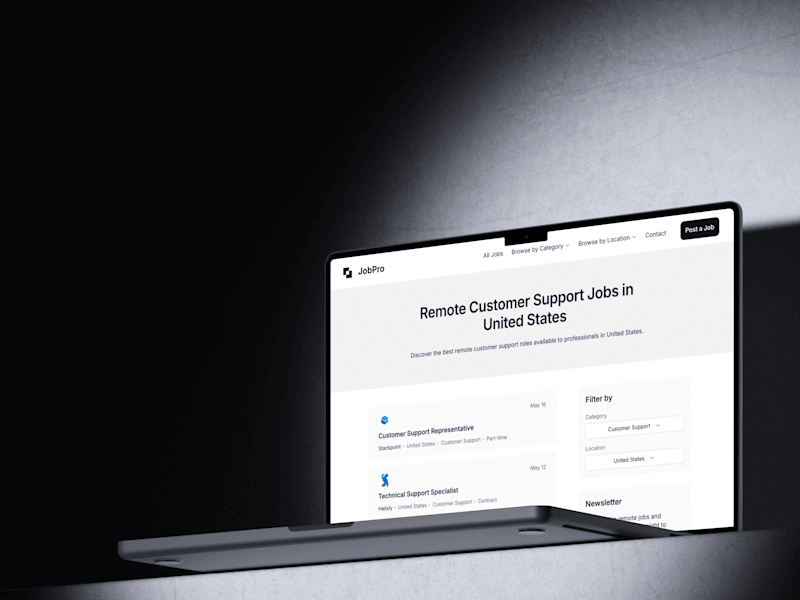 Cover image for JobPro — SEO-optimized Job Board Development