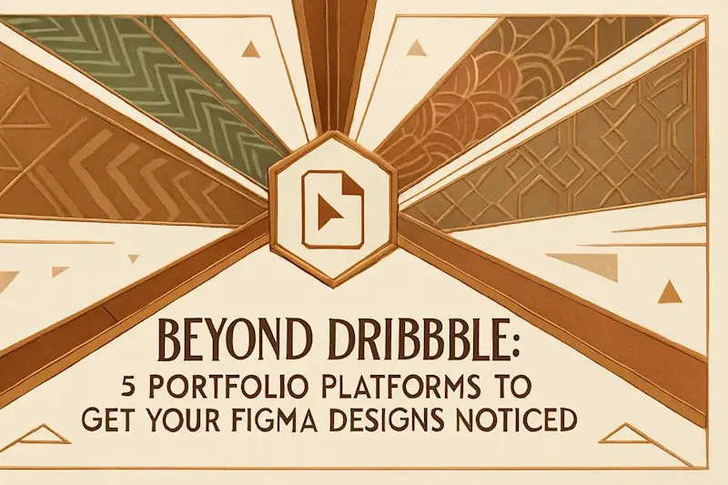 Cover image for Beyond Dribbble: 5 Portfolio Platforms to Get Your Figma Designs Noticed