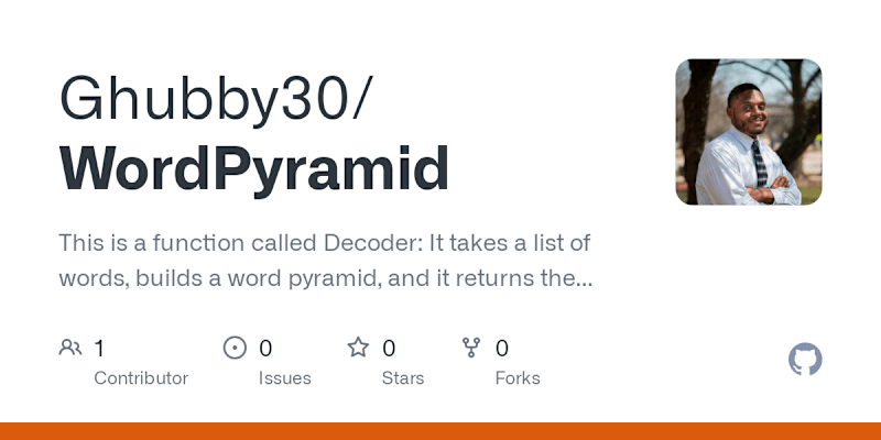 Cover image for Ghubby30/WordPyramid