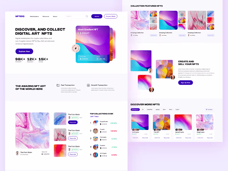 Cover image for NFT Marketplace