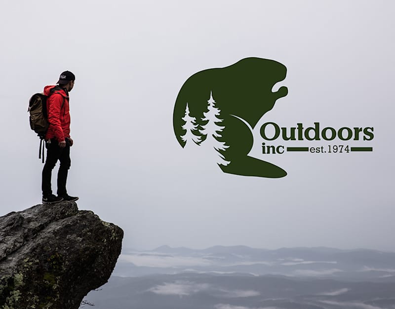 Cover image for Brand Identity: Outdoors Inc 