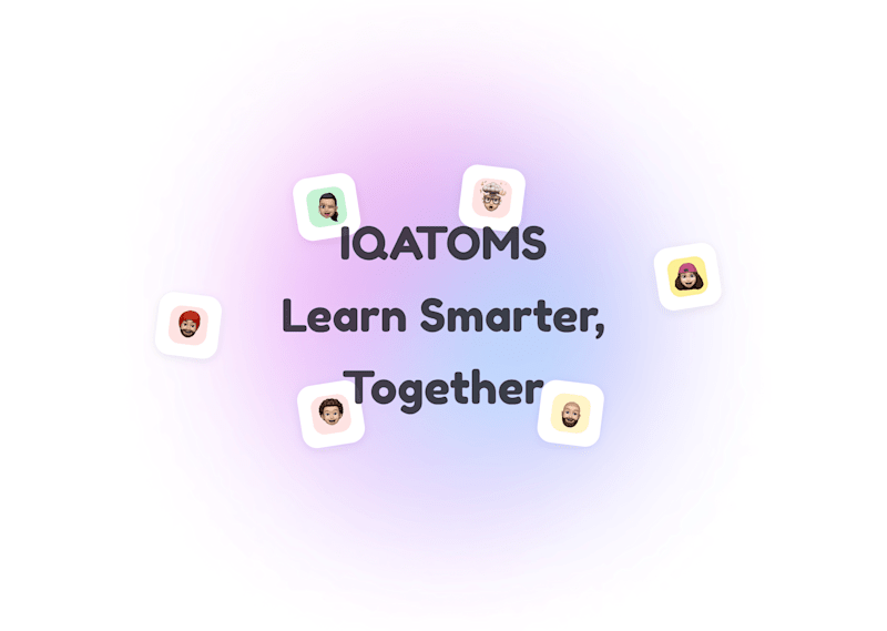 Cover image for IQAtoms - Website UX/UI Design