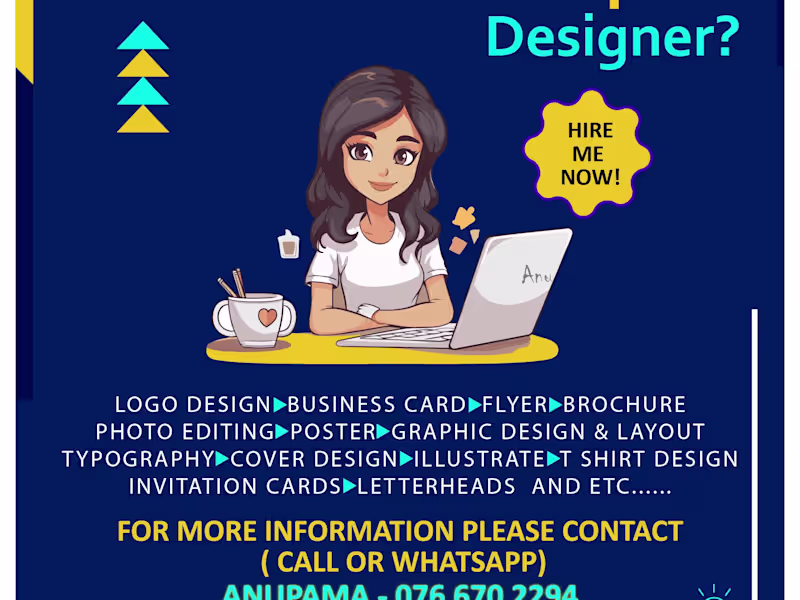 Cover image for I will design an eye catching flyer