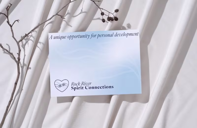 Cover image for Rock River Spirit Connections - Brand Identity Design