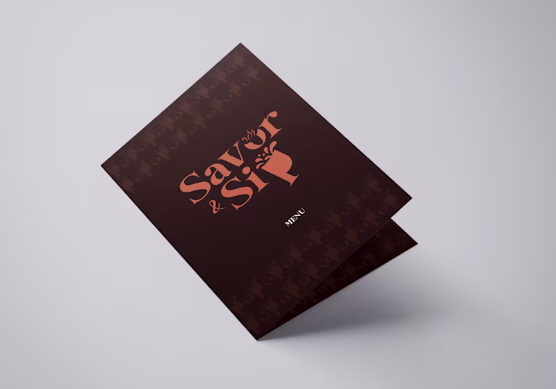 Cover image for Savor and sip