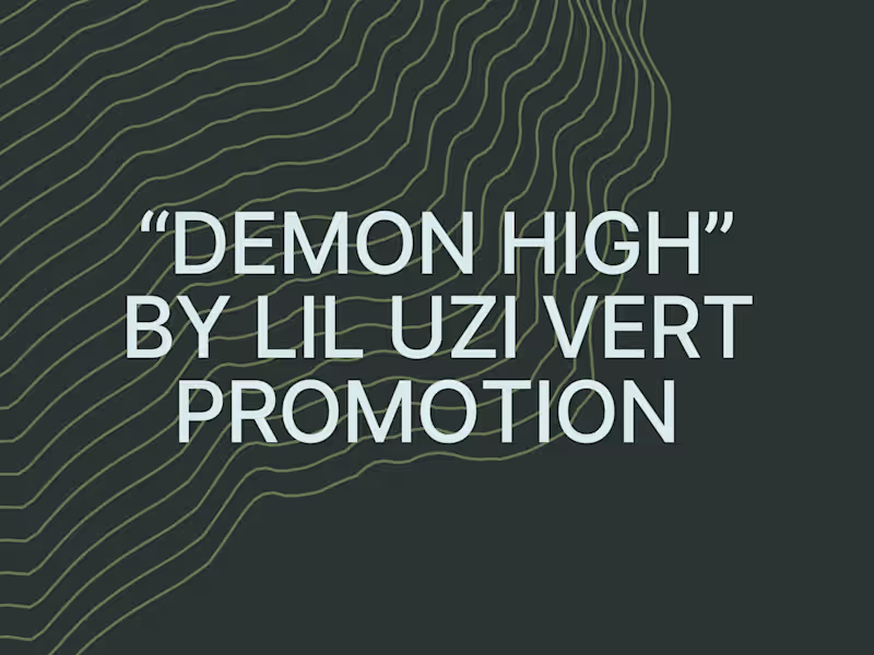 Cover image for Demon High by Lil Uzi Vert Promotion